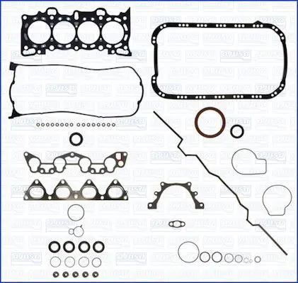 Handler.Part Full gasket set, engine AJUSA 50141900 1