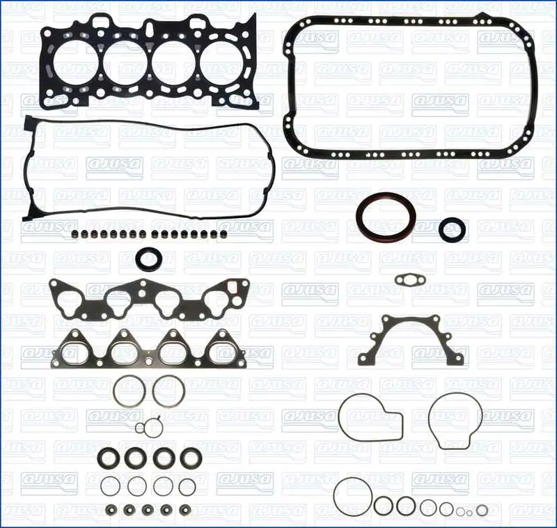 Handler.Part Full gasket set, engine AJUSA 50142000 1