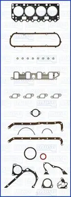 Handler.Part Full gasket set, engine AJUSA 50155700 1