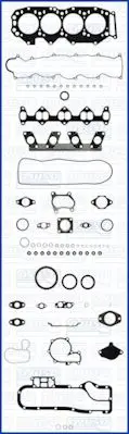 Handler.Part Full gasket set, engine AJUSA 50163000 2