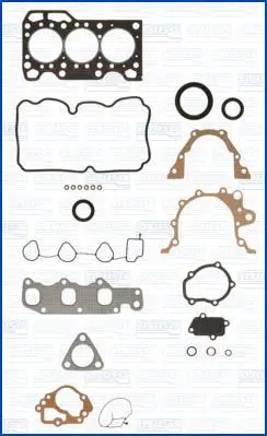 Handler.Part Full gasket set, engine AJUSA 50172800 1