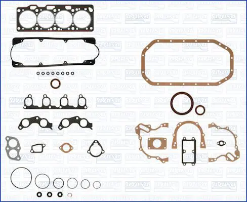 Handler.Part Full gasket set, engine AJUSA 50175600 1