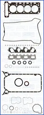 Handler.Part Full gasket set, engine AJUSA 50186000 1