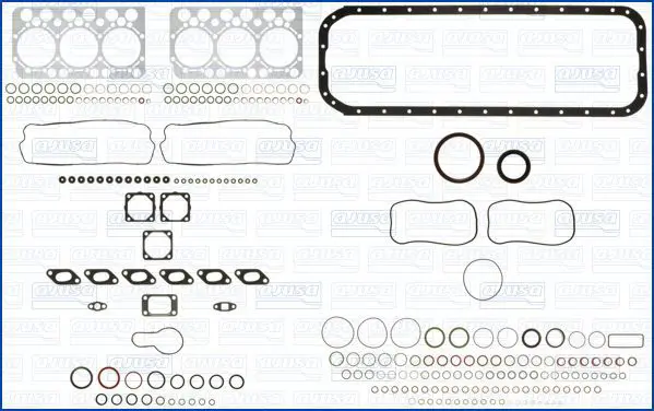 Handler.Part Full gasket set, engine AJUSA 50193600 1