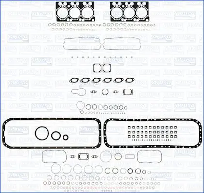 Handler.Part Full gasket set, engine AJUSA 50194600 1