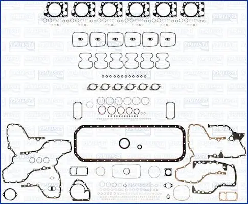 Handler.Part Full gasket set, engine AJUSA 50194700 1