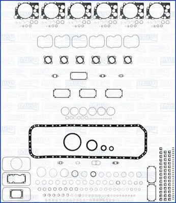 Handler.Part Full gasket set, engine AJUSA 50195100 1