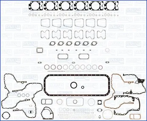 Handler.Part Full gasket set, engine AJUSA 50195600 1