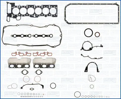 Handler.Part Full gasket set, engine AJUSA 50223000 1