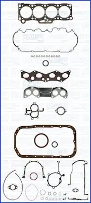 Handler.Part Full gasket set, engine AJUSA 50235300 1