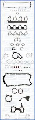 Handler.Part Full gasket set, engine AJUSA 51007700 1