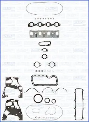 Handler.Part Full gasket set, engine AJUSA 51009600 1