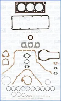 Handler.Part Gasket set, cylinder head AJUSA 52044100 1