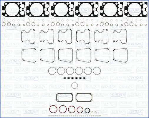 Handler.Part Gasket set, cylinder head AJUSA 52045400 1