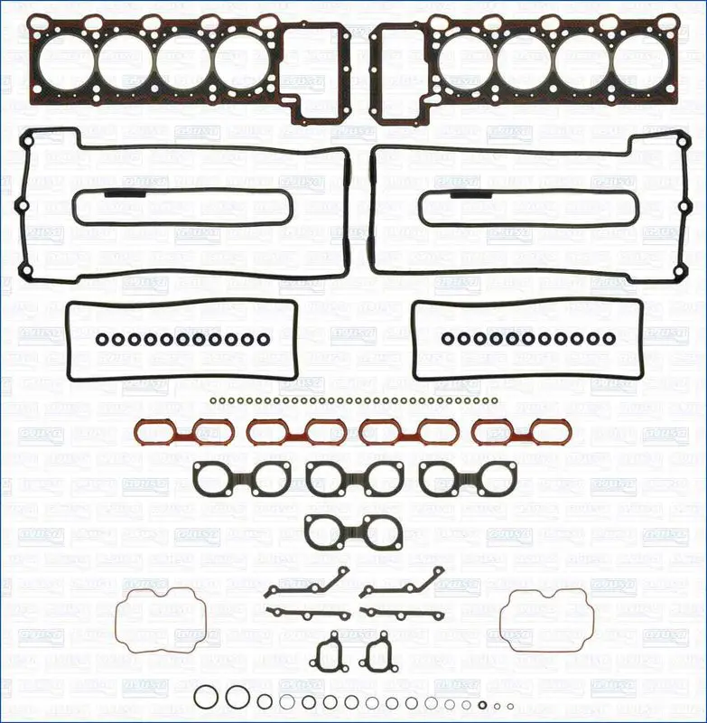 Handler.Part Gasket set, cylinder head AJUSA 52135100 1