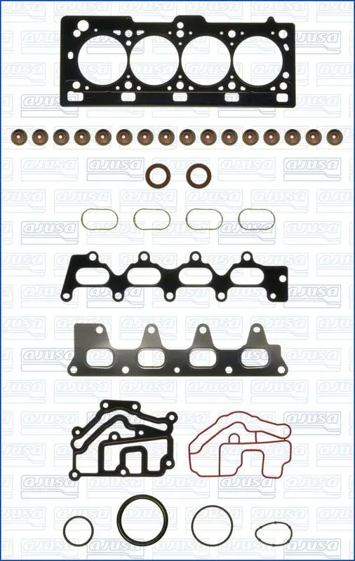 Handler.Part Gasket set, cylinder head AJUSA 52159600 2