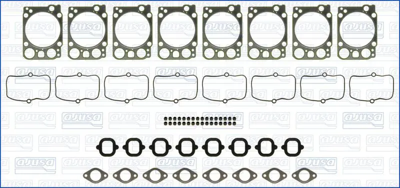 Handler.Part Gasket set, cylinder head AJUSA 52181700 1