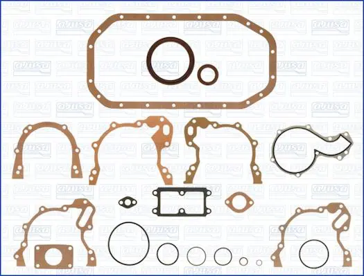 Handler.Part Gasket set, crank case AJUSA 54005800 2