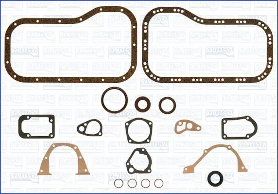 Handler.Part Gasket set, crank case AJUSA 54013800 1