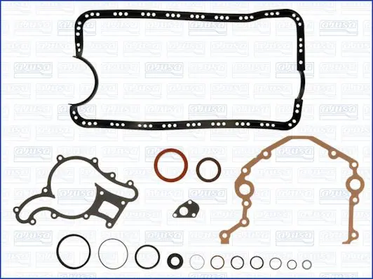 Handler.Part Gasket set, crank case AJUSA 54015100 1