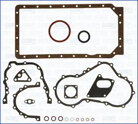 Handler.Part Gasket set, crank case AJUSA 54033600 1