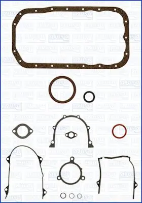 Handler.Part Gasket set, crank case AJUSA 54038700 1