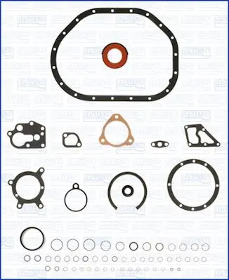 Handler.Part Gasket set, crank case AJUSA 54039300 1