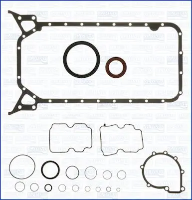 Handler.Part Gasket set, crank case AJUSA 54065200 2