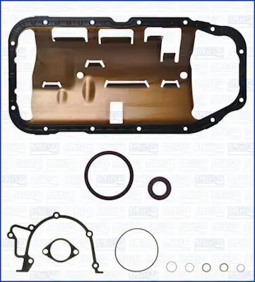 Handler.Part Gasket set, crank case AJUSA 54077500 1