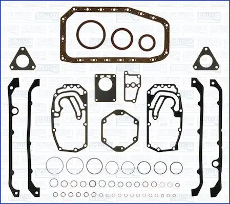 Handler.Part Gasket set, crank case AJUSA 54080300 1