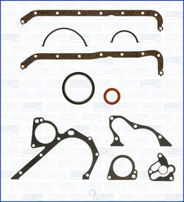 Handler.Part Gasket set, crank case AJUSA 54081100 1