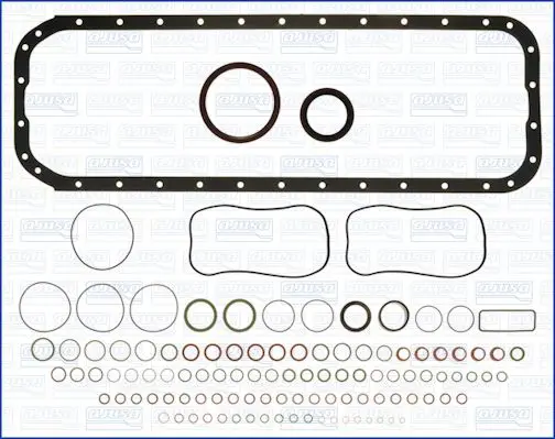 Handler.Part Gasket set, crank case AJUSA 54101500 1