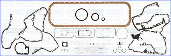 Handler.Part Gasket set, crank case AJUSA 54102400 1