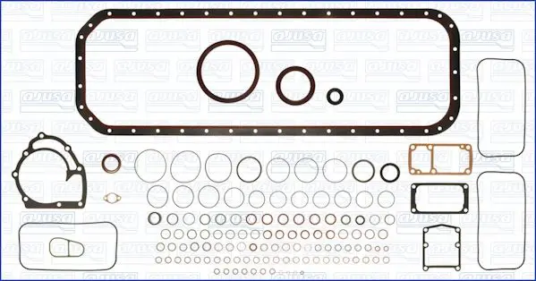 Handler.Part Gasket set, crank case AJUSA 54102900 1