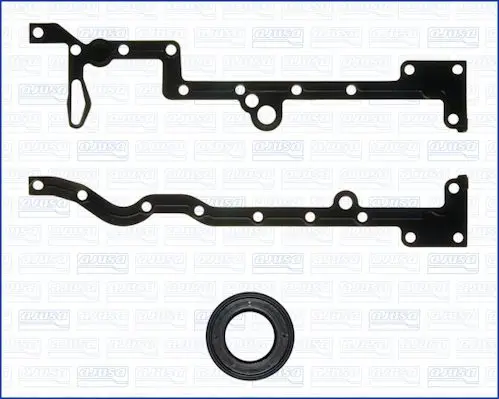 Handler.Part Gasket set, crank case AJUSA 54113500 2