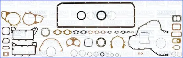 Handler.Part Gasket set, crank case AJUSA 54114400 1