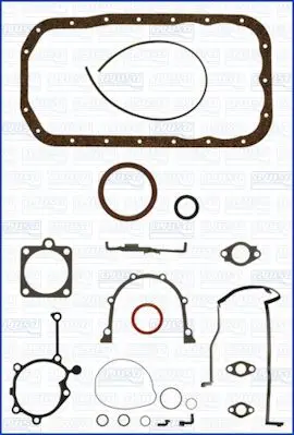 Handler.Part Gasket set, crank case AJUSA 54116300 1