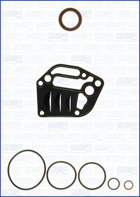 Handler.Part Gasket set, crank case AJUSA 54128200 1