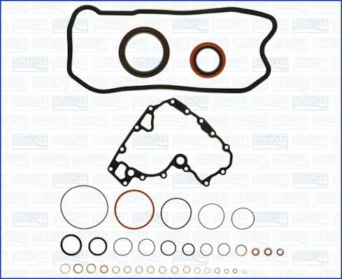 Handler.Part Gasket set, crank case AJUSA 54129400 2