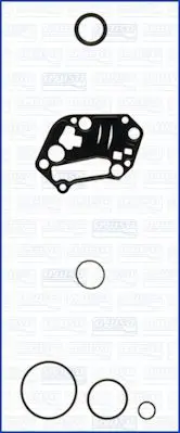 Handler.Part Gasket set, crank case AJUSA 54145600 1