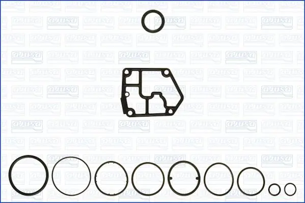 Handler.Part Gasket set, crank case AJUSA 54154000 2