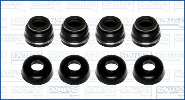 Handler.Part Seal set, valve stem AJUSA 57006100 1