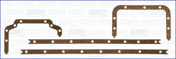 Handler.Part Gasket set, wet sump AJUSA 59009100 1