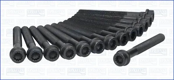 Handler.Part Bolt kit, cylinder head AJUSA 81006300 1