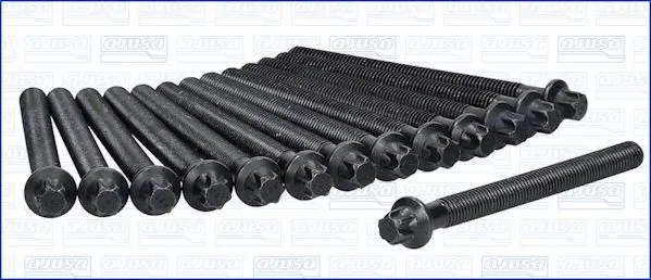 Handler.Part Bolt kit, cylinder head AJUSA 81024300 1