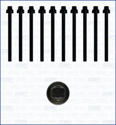 Handler.Part Bolt kit, cylinder head AJUSA 81027100 1