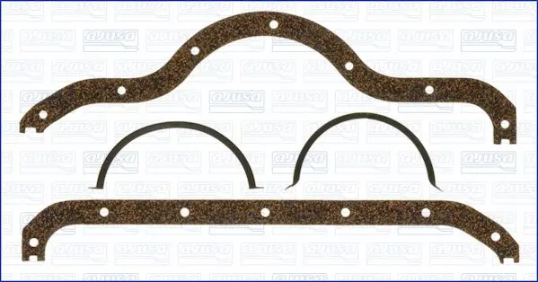 Handler.Part Gasket set, wet sump AJUSA 59001600 2