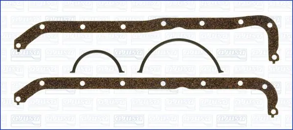 Handler.Part Gasket set, wet sump AJUSA 59008500 1