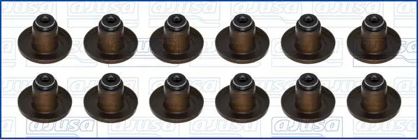 Handler.Part Seal set, valve stem AJUSA 57018900 1