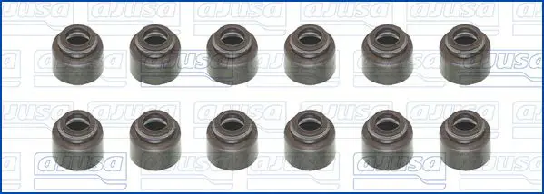 Handler.Part Seal set, valve stem AJUSA 57019000 2